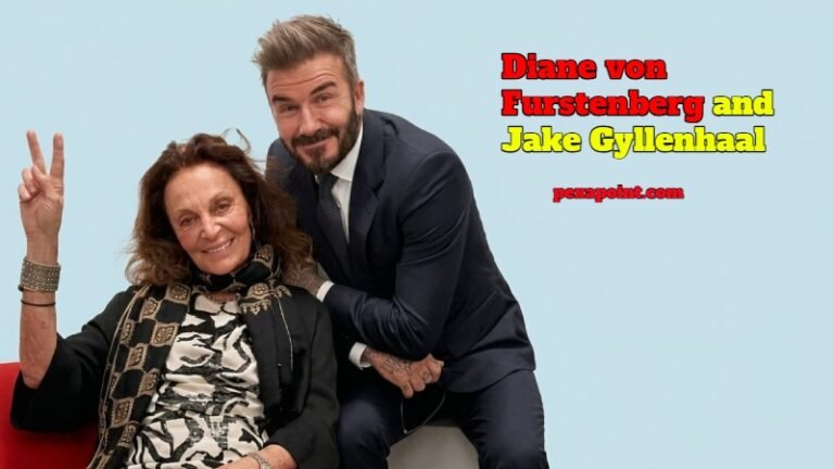 Diane von Furstenberg and Jake Gyllenhaal