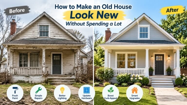 How to Make an Old House Look New