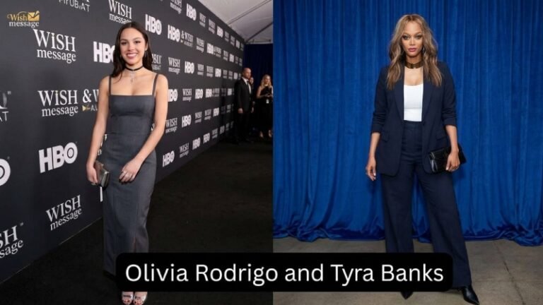 Olivia Rodrigo and Tyra Banks