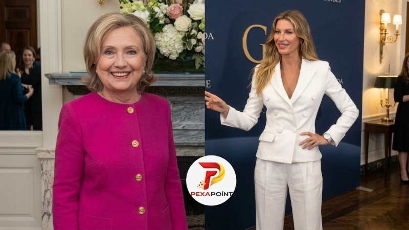 Hillary Clinton and Gisele Bündchen